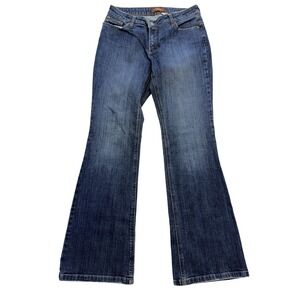 BellaElemento Bootcut Jeans Womens 8 Blue Med Wash Mid Rise Stretch Denim